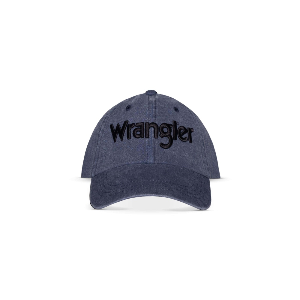 Wrangler - Logo Verstelbare pet - Blauw